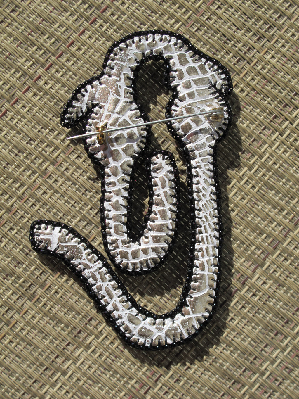 Mr. Clippy Beaded Character Pin