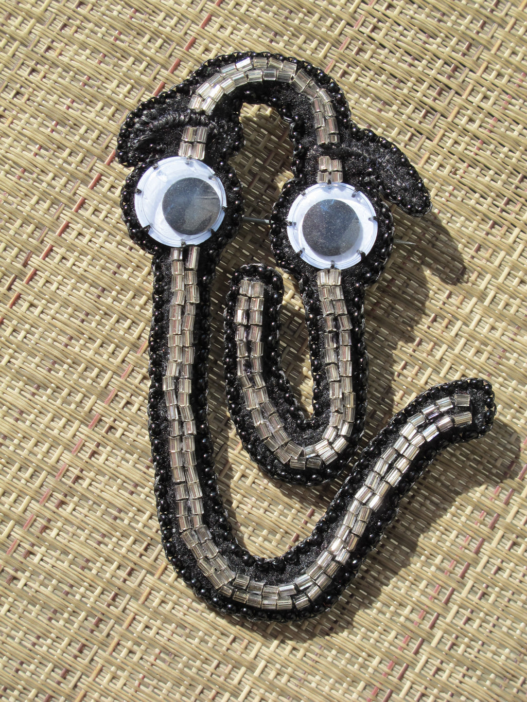 Mr. Clippy Beaded Character Pin