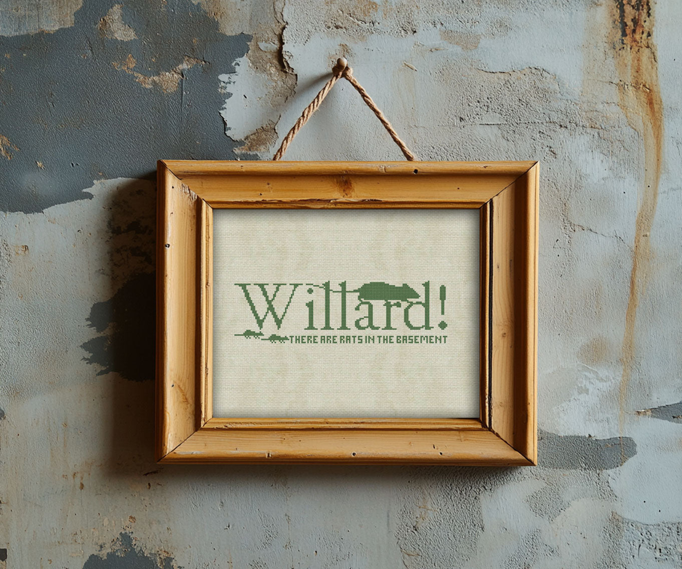 Willard's Rats Crossstitch Pattern